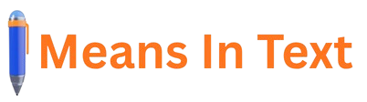 Means In Text