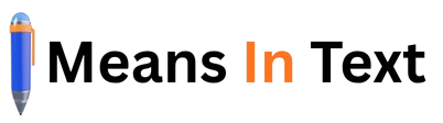 Means In Text