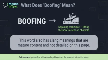 What Does Boofing Mean in Text? Full Meaning & Real Examples What Does Boofing Mean in Text