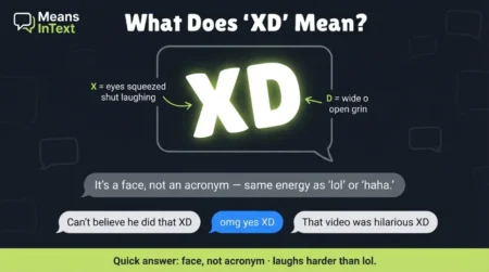 What Does XD Mean in Text: Full Meaning & Real Examples what does xd mean in text
